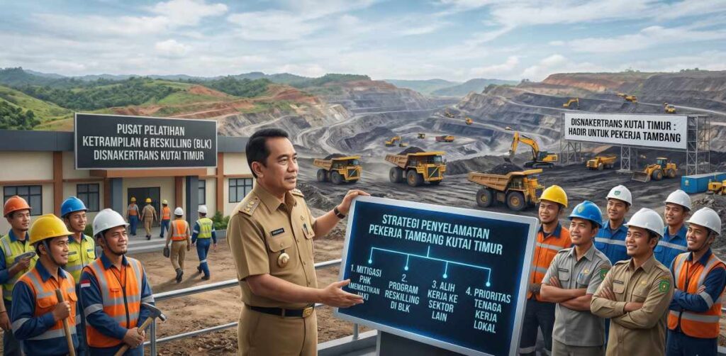 Kadisnakertrans Kutai Timur Siapkan Strategi Penyelamatan Pekerja Tambang