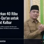 BWA Salurkan 40 Ribu Mushaf Al-Qur’an untuk Masyarakat Kalbar