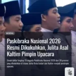Paskibraka Nasional 2026 Resmi Dikukuhkan, Julita Asal Kaltim Pimpin Upacara