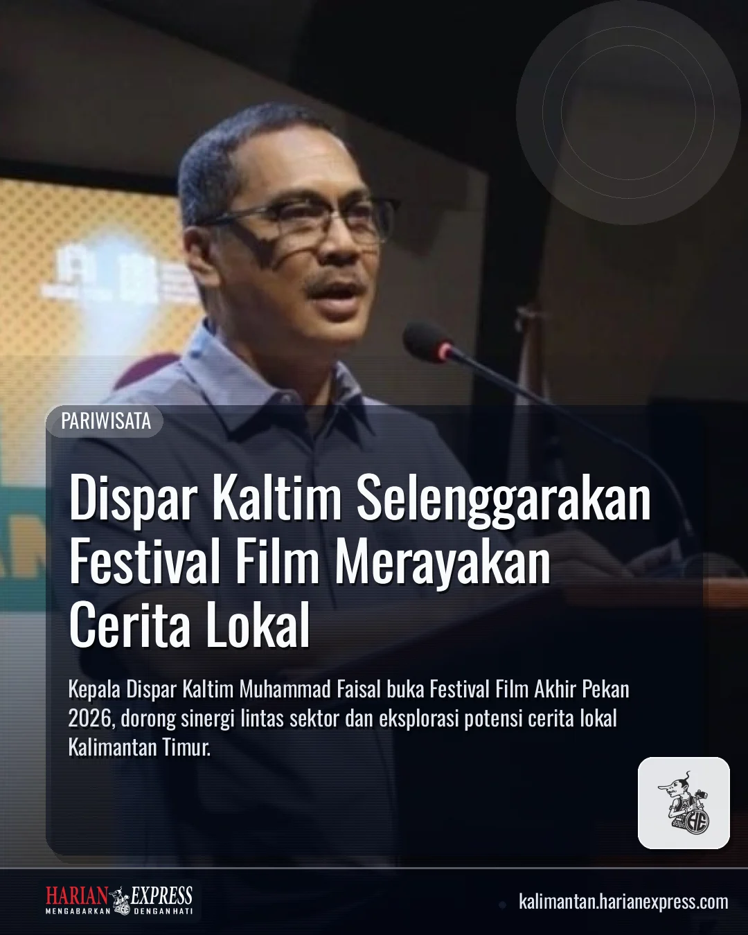 Dispar Kaltim Selenggarakan Festival Film Merayakan Cerita Lokal