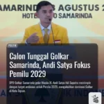 Calon Tunggal Golkar Samarinda, Andi Satya Fokus Pemilu 2029
