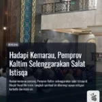 Hadapi Kemarau, Pemprov Kaltim Selenggarakan Sholat Istisqo