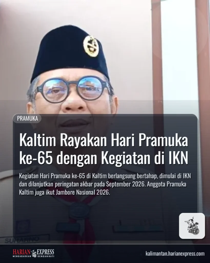 Kaltim Rayakan Hari Pramuka ke-65 dengan Kegiatan di IKN