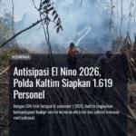 Antisipasi El Nino 2026, Polda Kaltim Siapkan 1.619 Personel