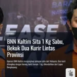 BNN Kaltim Sita 1 Kg Sabu, Bekuk Dua Kurir Lintas Provinsi