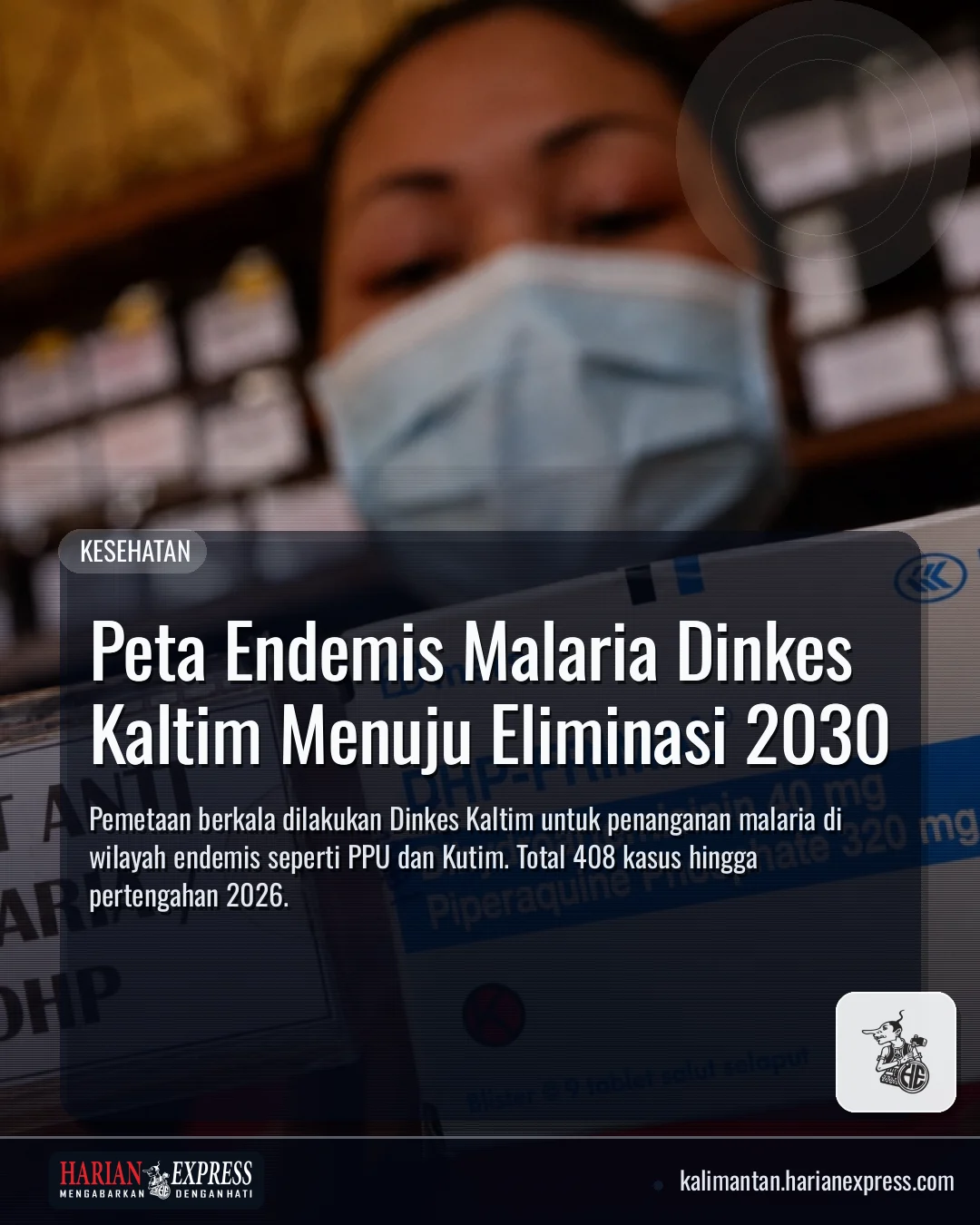 Peta Endemis Malaria Dinkes Kaltim Menuju Eliminasi 2030