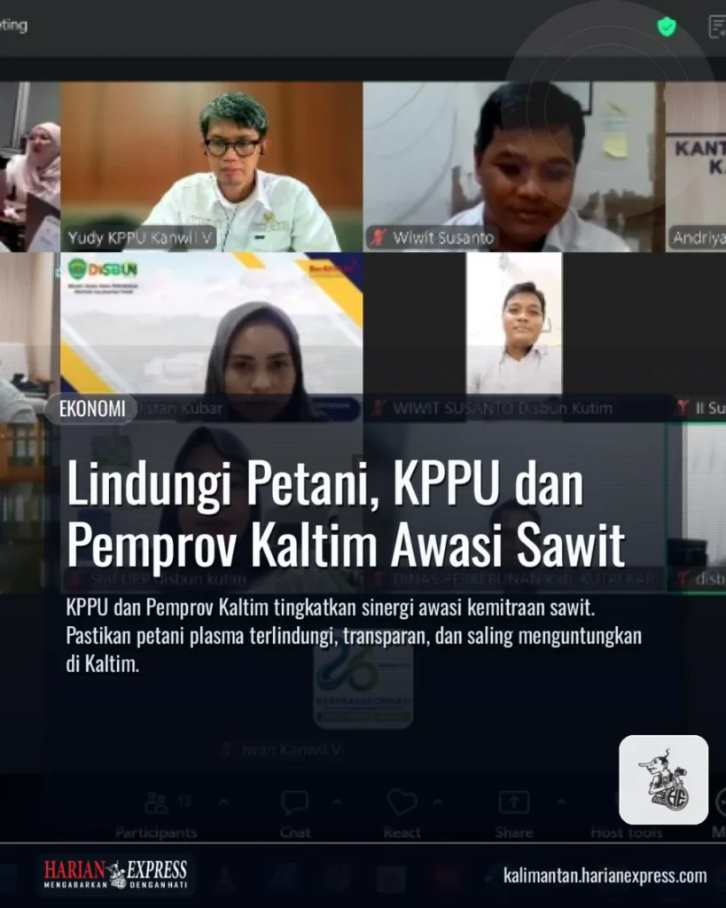 Lindungi Petani, KPPU dan Pemprov Kaltim Awasi Sawit