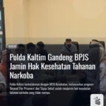 Polda Kaltim Gandeng BPJS Jamin Hak Kesehatan Tahanan Narkoba