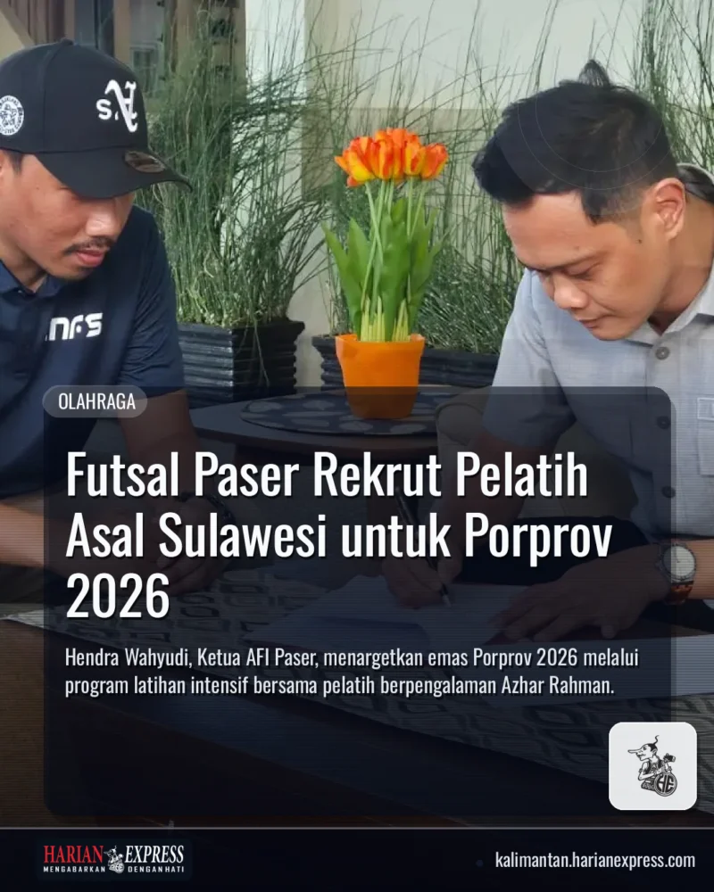 Futsal Paser Rekrut Pelatih Asal Sulawesi untuk Porprov 2026