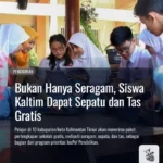 Bukan Hanya Seragam, Siswa Kaltim Dapat Sepatu dan Tas Gratis