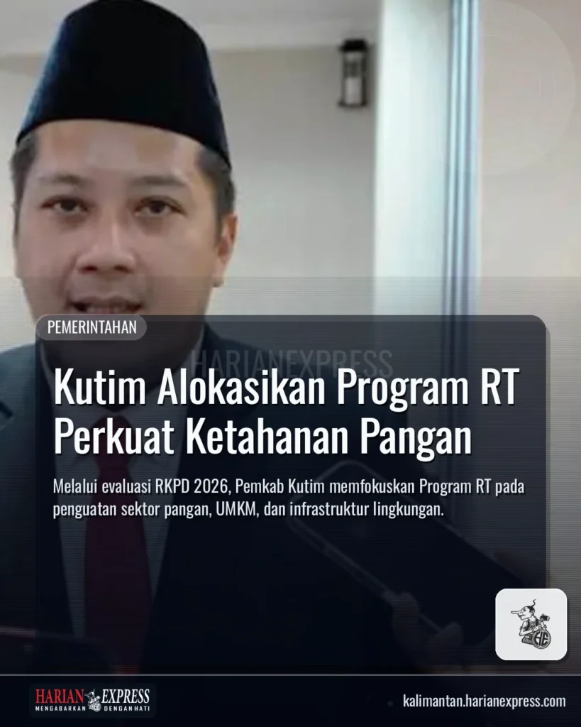 Kutim Alokasikan Program RT Perkuat Ketahanan Pangan