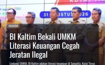 BI Kaltim Bekali UMKM Literasi Keuangan Cegah Jeratan Ilegal