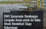 BWS Samarinda: Bendungan Lempake Aman untuk Air Baku Meski Mendekati Siaga Kekeringan