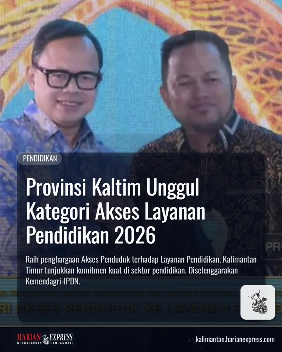 Provinsi Kaltim Unggul Kategori Akses Layanan Pendidikan 2026