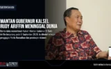 Mantan Gubernur Kalsel Rudy Ariffin Meninggal Dunia