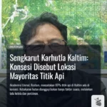 Sengkarut Karhutla Kaltim: Konsesi Disebut Lokasi Mayoritas Titik Api