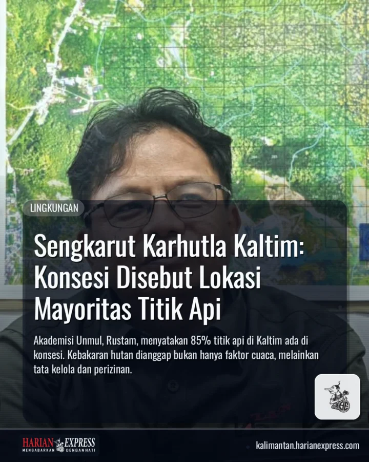 Sengkarut Karhutla Kaltim: Konsesi Disebut Lokasi Mayoritas Titik Api