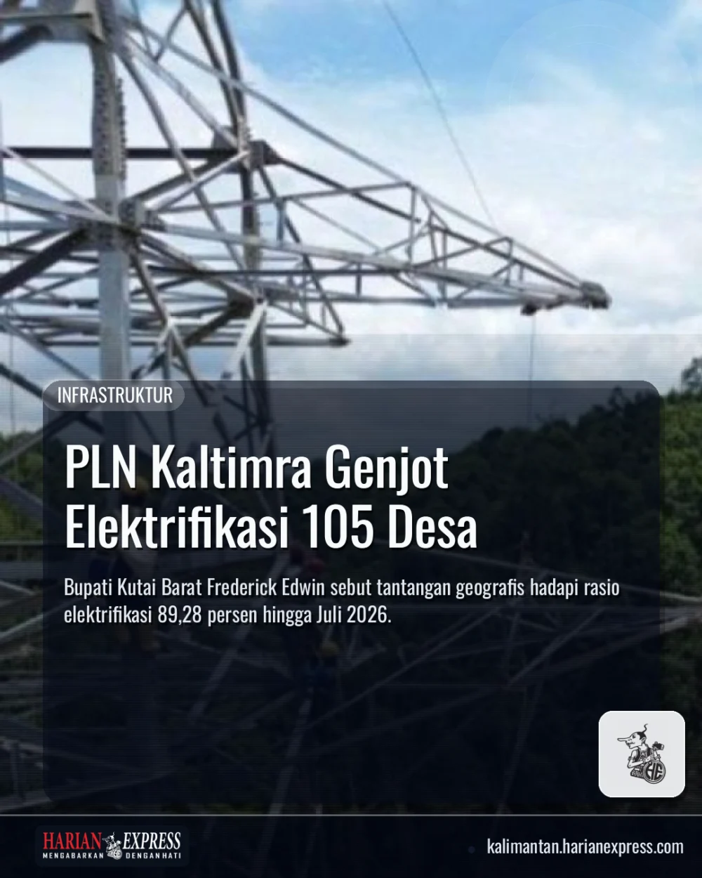 PLN Kaltimra Genjot Elektrifikasi 105 Desa