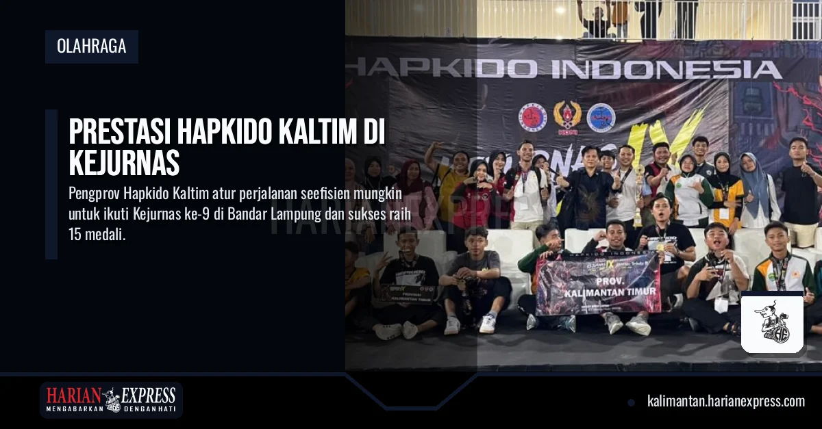 Prestasi Hapkido Kaltim di Kejurnas