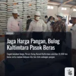 Jaga Harga Pangan, Bulog Kaltimtara Pasok Beras