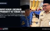 Bupati Kukar Luncurkan Program RT-Ku Terbaik 2026
