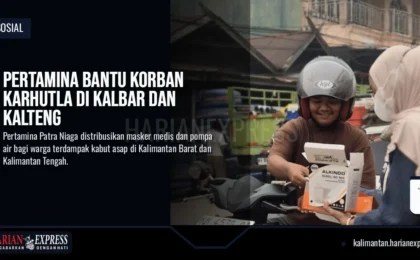 Pertamina Bantu Korban Karhutla di Kalbar dan Kalteng