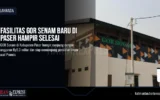 Fasilitas GOR Senam Baru di Paser Hampir Selesai