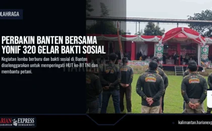 Perbakin Banten Bersama Yonif 320 Gelar Bakti Sosial