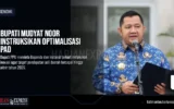 Bupati Mudyat Noor Instruksikan Optimalisasi PAD