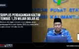 Surplus Perdagangan Kaltim Tembus 1,29 Miliar Dolar AS